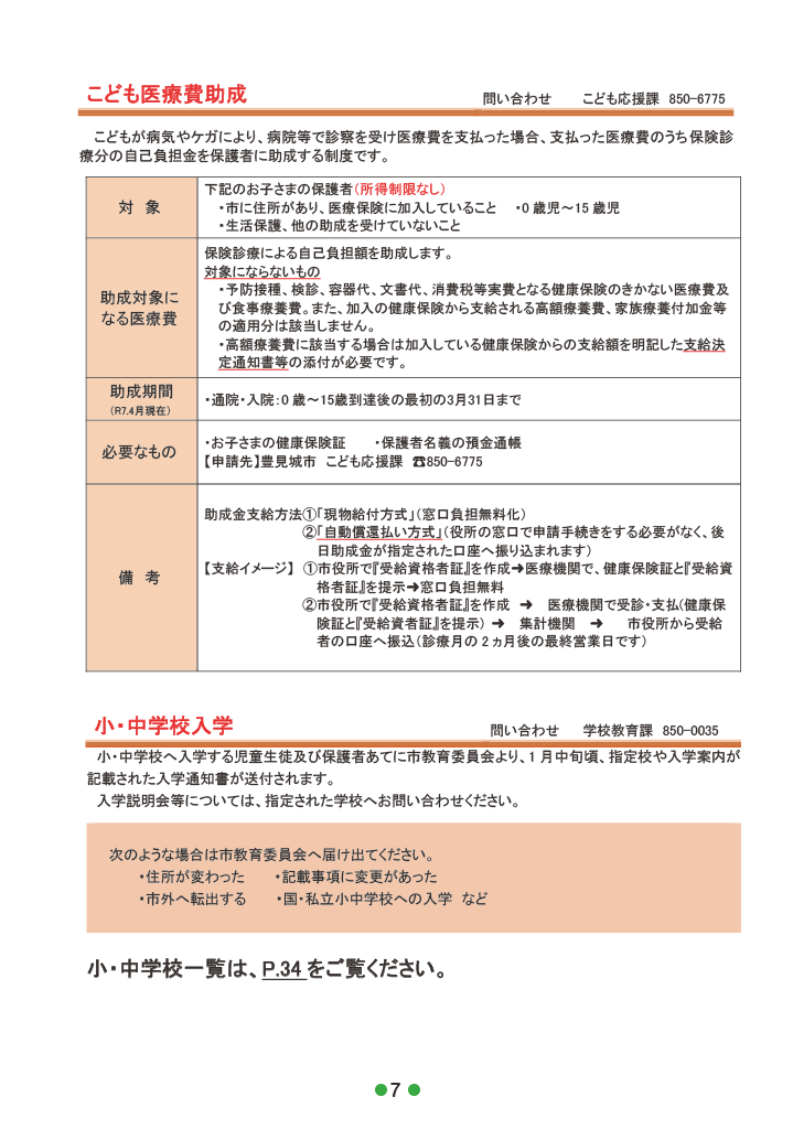 子育てガイド ありんくりん ページ9